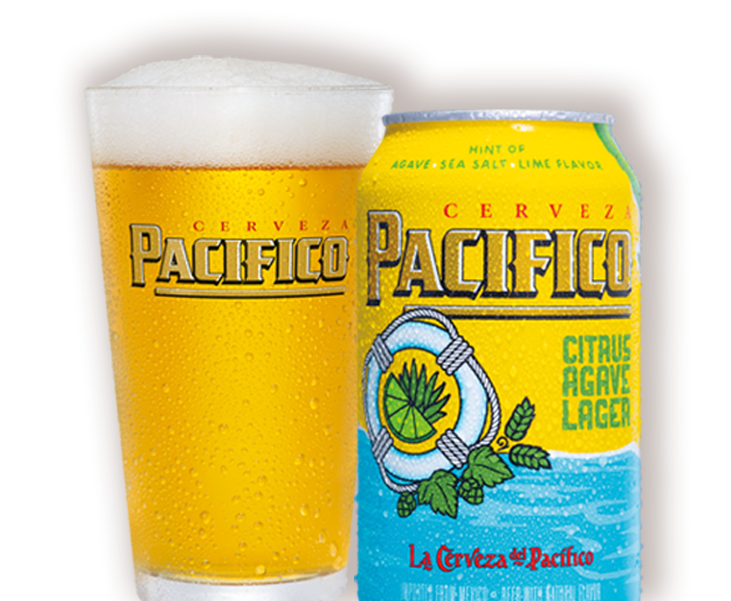 Pacifico Citrus Agave Lager by Constellation Brands