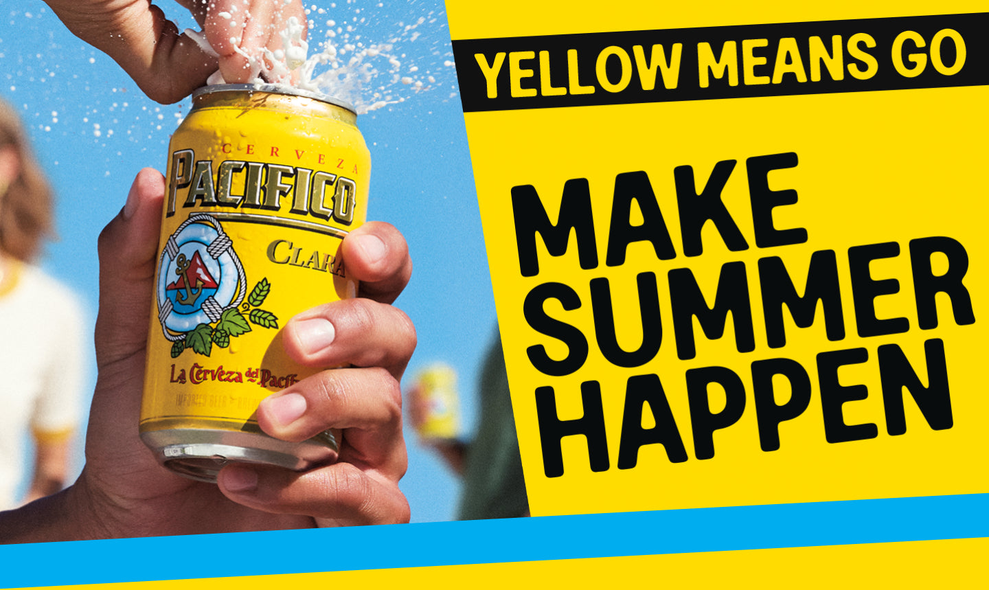 Pacifico Summer 2026 – Yellow Means Go, Make summer happen